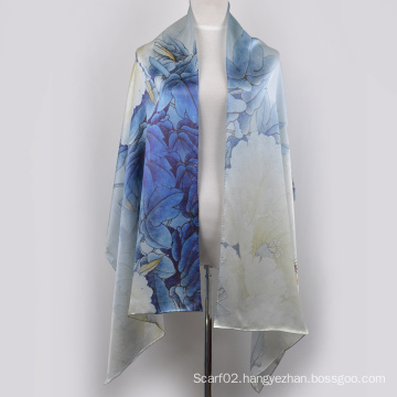 Digital Printed Silk Shawl (13-BR110303-2)